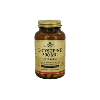 Solgar L-Cysteine - 500 mg - 90 Vegetable Capsules