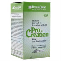 Dream Quest Nutraceuticals - ProCreation Male Fertility Support - 60 Vegetarian Capsules