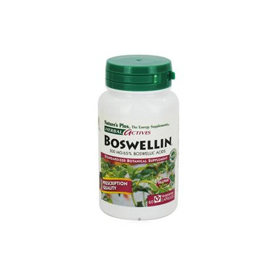 Nature's Plus - Herbal Actives Boswellin 300 mg. - 60 Vegetarian Capsules