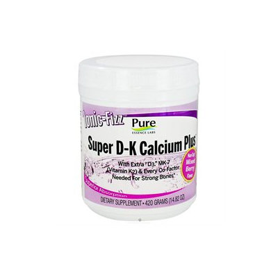 Pure Essence Labs Ionic-Fizz Super D-K Calcium Plus Mixed Berry - 14.82 oz