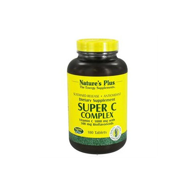 Nature's Plus Super C Complex Sustained Release - 180 Tablets
