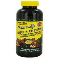 Nature's Plus - Source Of Life Adult's Chewable Apple Cinnamon - 90 Wafers