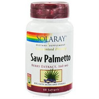 Solaray Saw Palmetto Berry Extract - 160 mg - 60 Softgels