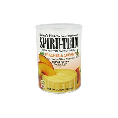 Nature's Plus Spiru-Tein Shake Peaches and Cream - 2.3 lbs