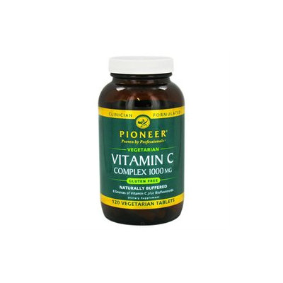 Pioneer Vitamin C Complex - 1000 mg - 120 Vegetarian Tablets