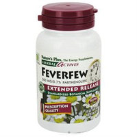 Nature's Plus - Herbal Actives Extended Release Feverfew 500 mg. - 60 Tablets