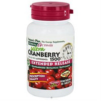 Nature's Plus Herbal Actives Ultra Cranberry 1500 - 30 Tablets