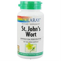 Solaray St. John's Wort - 325 mg - 100 Capsules
