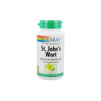 Solaray St. John's Wort - 325 mg - 100 Capsules