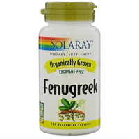 Solaray Organic Fenugreek Seed 620mg - 100 Capsules