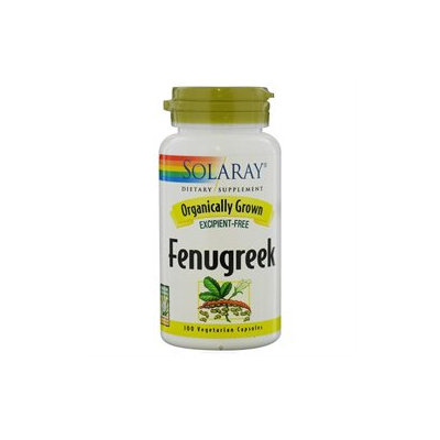 Solaray Organic Fenugreek Seed 620mg - 100 Capsules