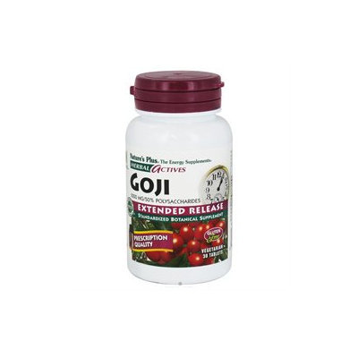 Nature's Plus Herbal Actives Goji - 1000 mg - 30 Vegetarian Tablets