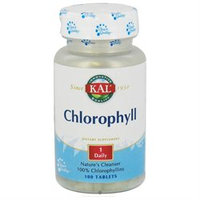 KAL Chlorophyll 20 MG - 100 Tablites - Other Green / Super Foods