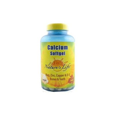 Nature's Life - Calcium Softgel Complex - 250 Softgels
