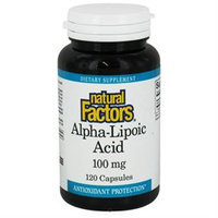 Natural Factors - Alpha-Lipoic Acid 100 mg. - 120 Capsules