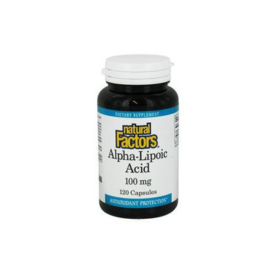 Natural Factors - Alpha-Lipoic Acid 100 mg. - 120 Capsules