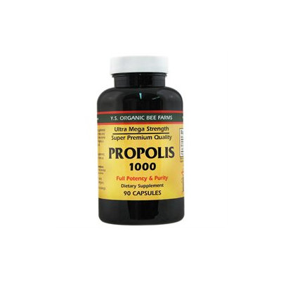 YS Organic Bee Farms - Propolis Caps 1000 mg. - 90 Capsules