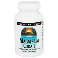 Source Naturals Magnesium Citrate - 133 mg - 90 Capsules