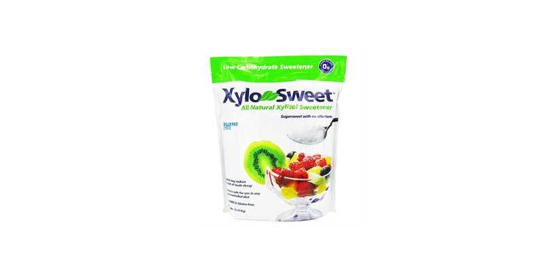 Xlear Xylosweet Natural Xylitol Sweetener - 3 Pound Bag, GMO Free, Low Carb Sugar Substitute