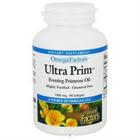 Evening Primrose Oil 1000mg by Natural Factors - 90 Softgels
