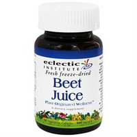 Eclectic Institute Beet Juice - 50 Vegetarian Capsules