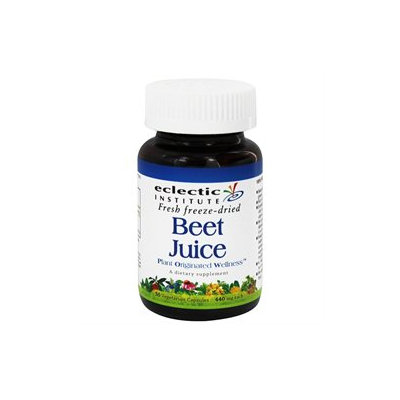 Eclectic Institute Beet Juice - 50 Vegetarian Capsules