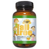 Country Life Vitamins Country Life Tall Tree Kid Multi Chewables, Orange-Pineapple
