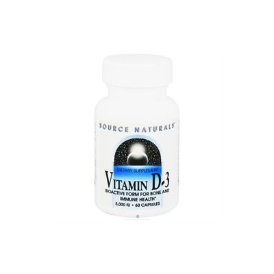 Source Naturals - Vitamin D-3 5000 IU - 60 Capsules