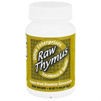 Ultra Glandulars Ultra Raw Thymus 200Mg 60 Tablets