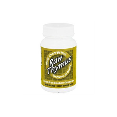 Ultra Glandulars Ultra Raw Thymus 200Mg 60 Tablets