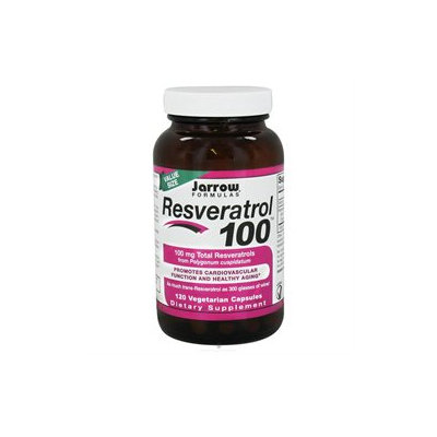 Jarrow Formulas - Resveratrol 100 mg. - 120 Vegetarian Capsules