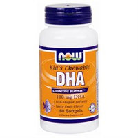 NOW Foods - Kid's Chewable DHA 100 mg. - 60 Softgels