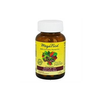 MegaFood - DailyFoods Kids N' Us MegaFlora - 30 Vegetarian Capsules
