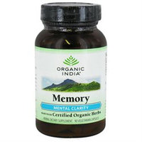 Organic India USA Memory - 90 Veggie Caps - Memory & Brain Support