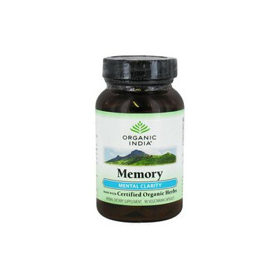 Organic India USA Memory - 90 Veggie Caps - Memory & Brain Support