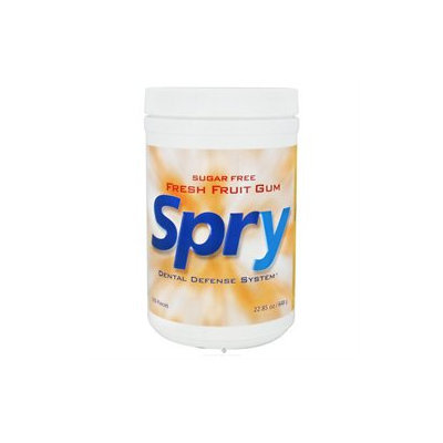 Xlear - Spry Chewing Gum with Xylitol Fresh Fruit - 600 Pieces