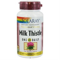 Solaray - Guaranteed Potency Milk Thistle One Daily - 60 Vegetarian Capsules