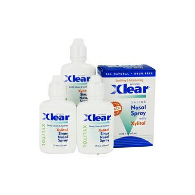 Xlear - Nasal Wash Saline with Xylitol - 3 Packs