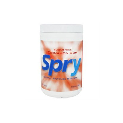 Xlear - Spry Chewing Gum with Xylitol Cinnamon - 600 Pieces