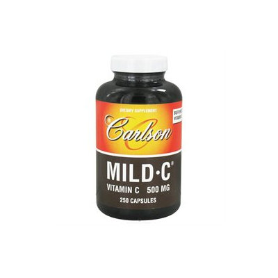Carlson Labs - Mild-C Vitamin C 500 mg. - 250 Capsules