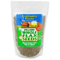 Carrington Farms - Flax Seeds Whole Organic - 15 oz.