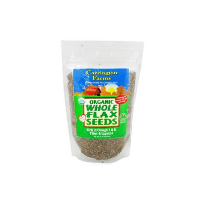 Carrington Farms - Flax Seeds Whole Organic - 15 oz.