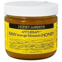 Honey Gardens Apiaries - Apitherapy Raw Honey Orange Blossom - 1 lb.