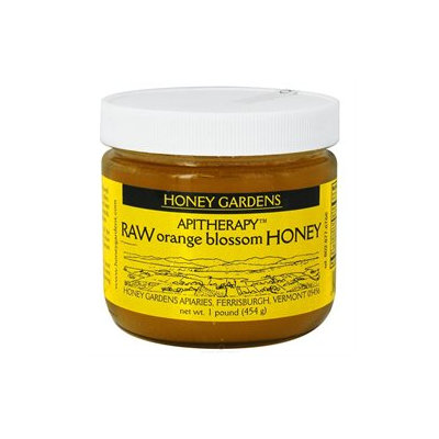 Honey Gardens Apiaries - Apitherapy Raw Honey Orange Blossom - 1 lb.