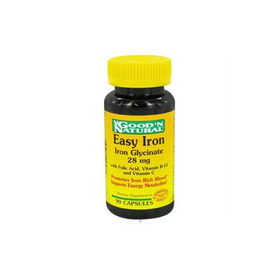 Good 'N Natural - Easy Iron Iron Glycinate 28 mg. - 90 Capsules