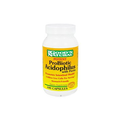 Good 'N Natural - Potent ProBiotic Acidophilus with Pectin - 100 Capsules