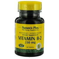Nature's Plus - Vitamin B-2 Sustained Release 250 mg. - 60 Tablets