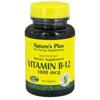 Nature's Plus - Vitamin B-12 1000 mcg. - 90 Tablets