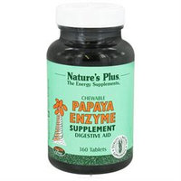 Nature's Plus Chewable Papaya Enzyme - 360 Tablets