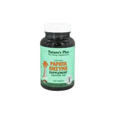 Nature's Plus Chewable Papaya Enzyme - 360 Tablets